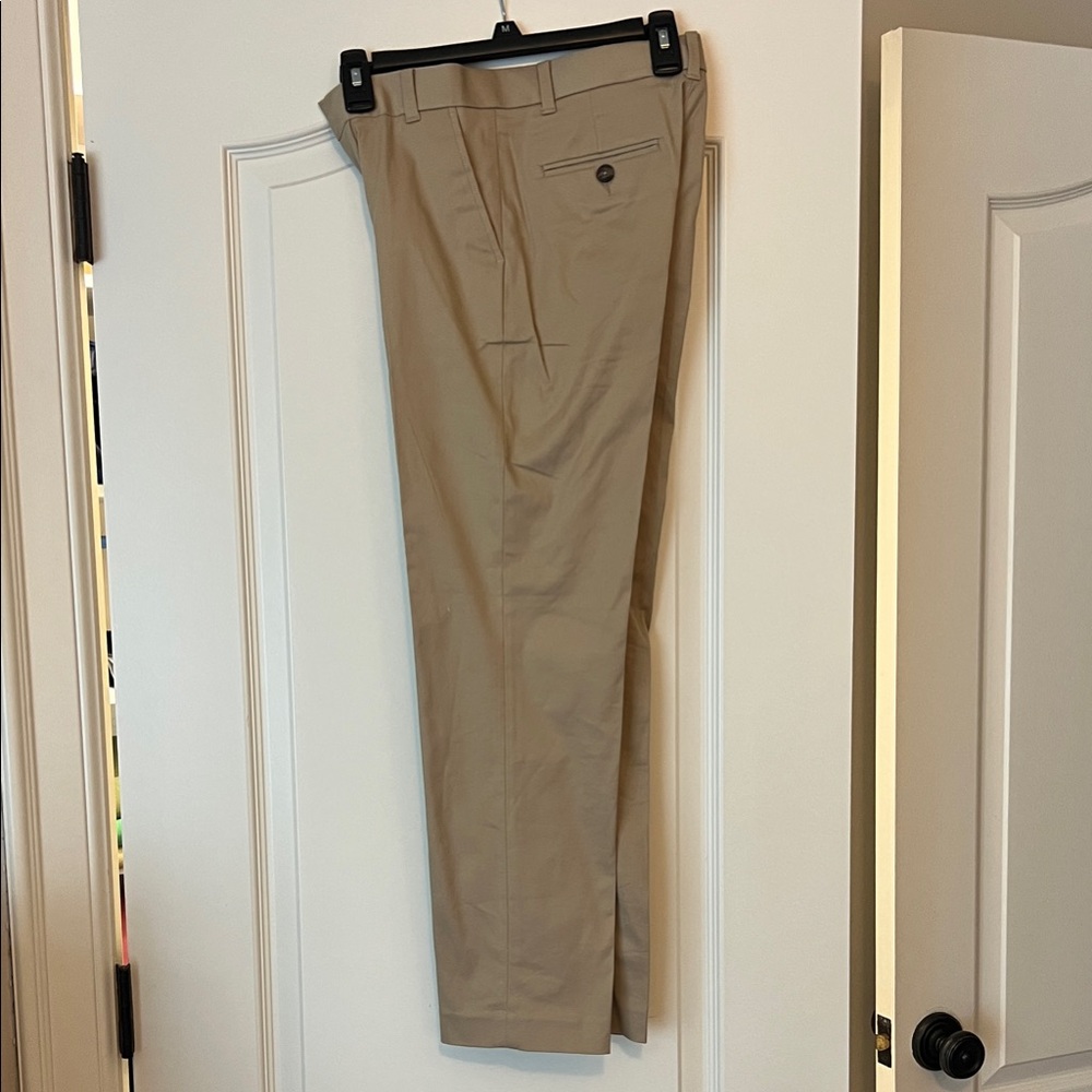 Boy’s Tommy Hilfinger Khaki flat front pants - 12 - new without tags